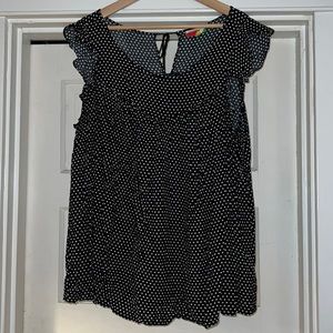 $5 sale! Modcloth polka dot blouse